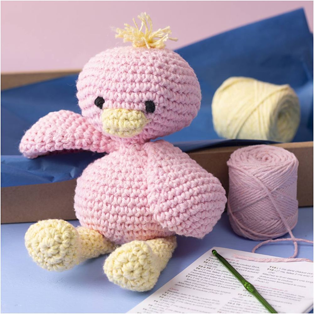 Craft Kit Crochet - Amigurumi Duckling