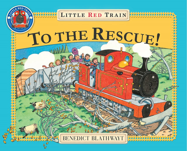 Little Red Train To The Rescue Paper Back Book