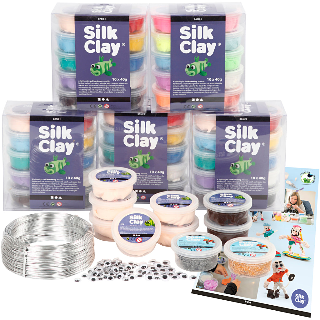 Set for Classes - Characters in Silk ClayÂ®
