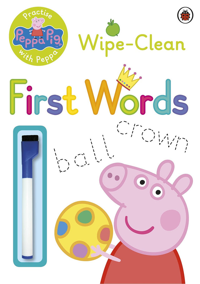 Peppa Pig Wipe Clean First Words Book