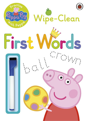 Peppa Pig Wipe Clean First Words Book