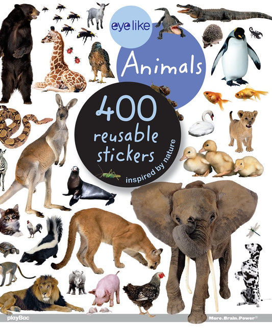 Eyelike Animals Stickerbook