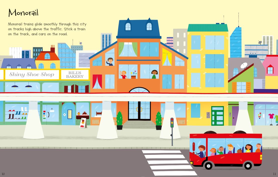 First Sticker Book - Trains