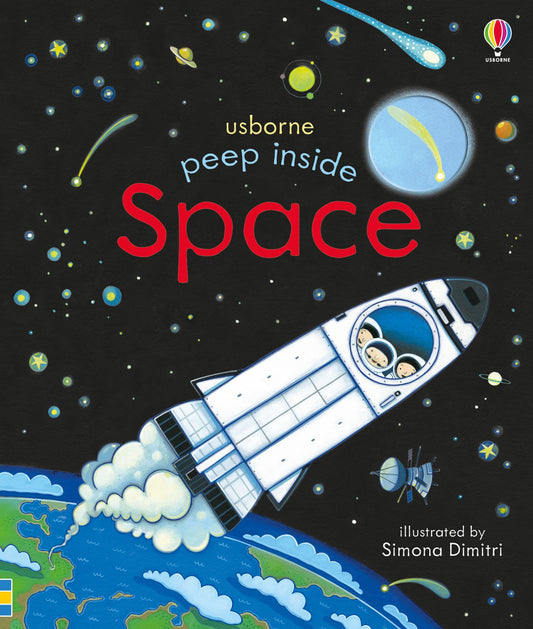 Peep Inside Space Book by Anna Milbourne | Art & Hobby