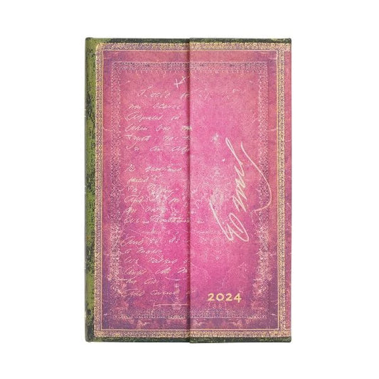 Paperblanks Emily Dickinson I Died for Beauty 2024 Mini Diary