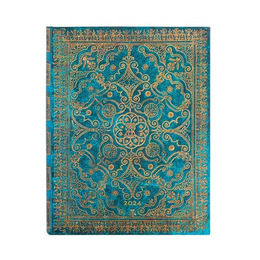 Paperblanks Equinoxe Azure PAD Ultra  2024 Year Planner