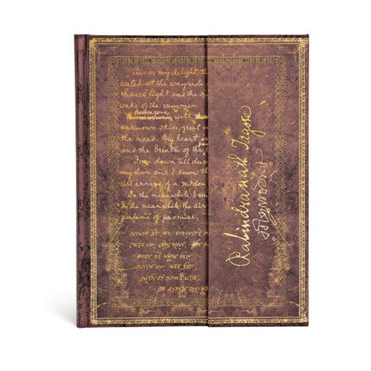 Paperblanks Tagore Gitanjali Lined Ultra Hardcover Journal