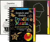 Scratch & Sketch Book - Doodle Mania