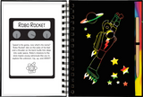 Scratch & Sketch Book - Robots