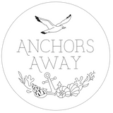 Embroidery Transfers - Nautical (Set of 10)