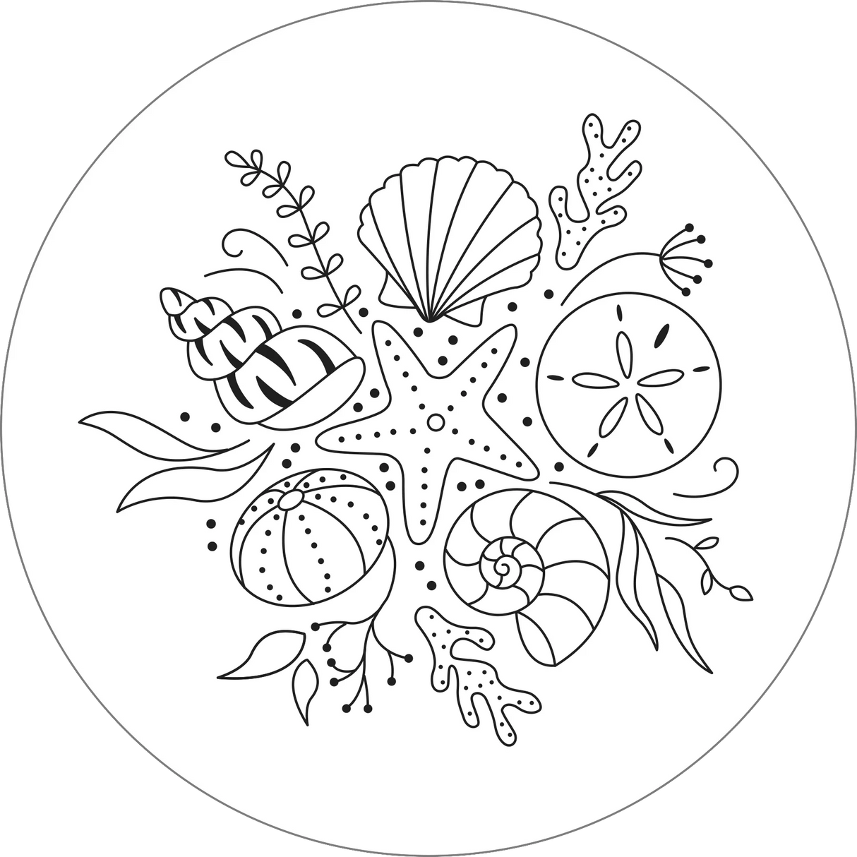 Embroidery Transfers - Nautical (Set of 10)