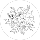 Embroidery Transfers - Nautical (Set of 10)