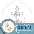 Embroidery Transfers - Nautical (Set of 10)