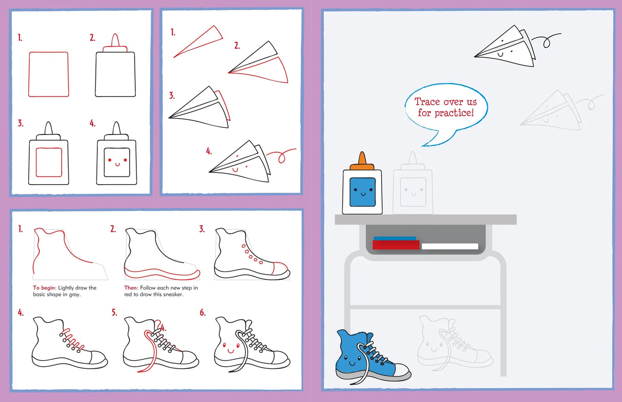 Learn To Draw Cute Things Book