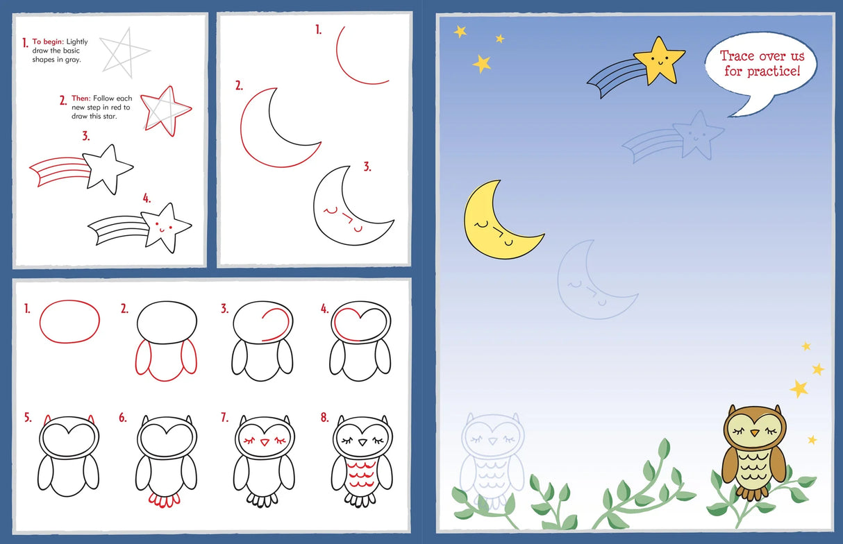 Learn To Draw Cute Things Book