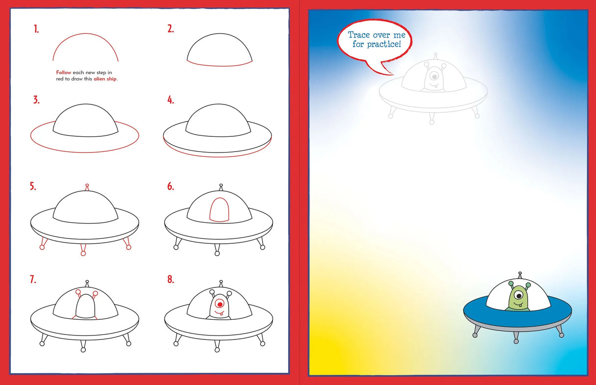 Learn To Draw Outer Space Book