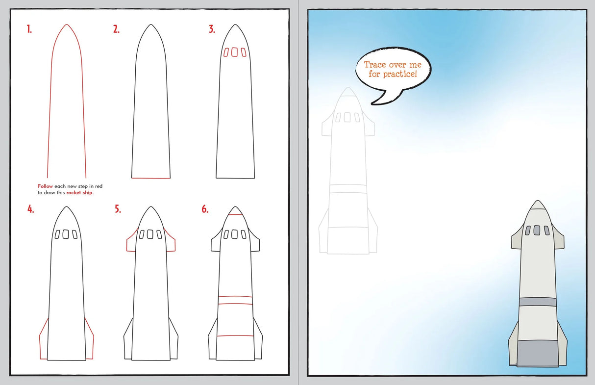 Learn To Draw Outer Space Book