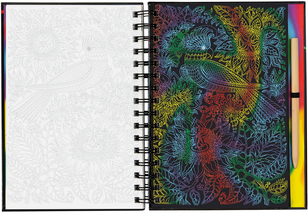 Scratch & Sketch Book - Extreme Animals