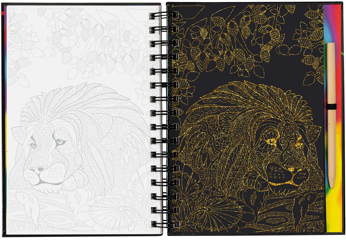 Scratch & Sketch Book - Extreme Animals