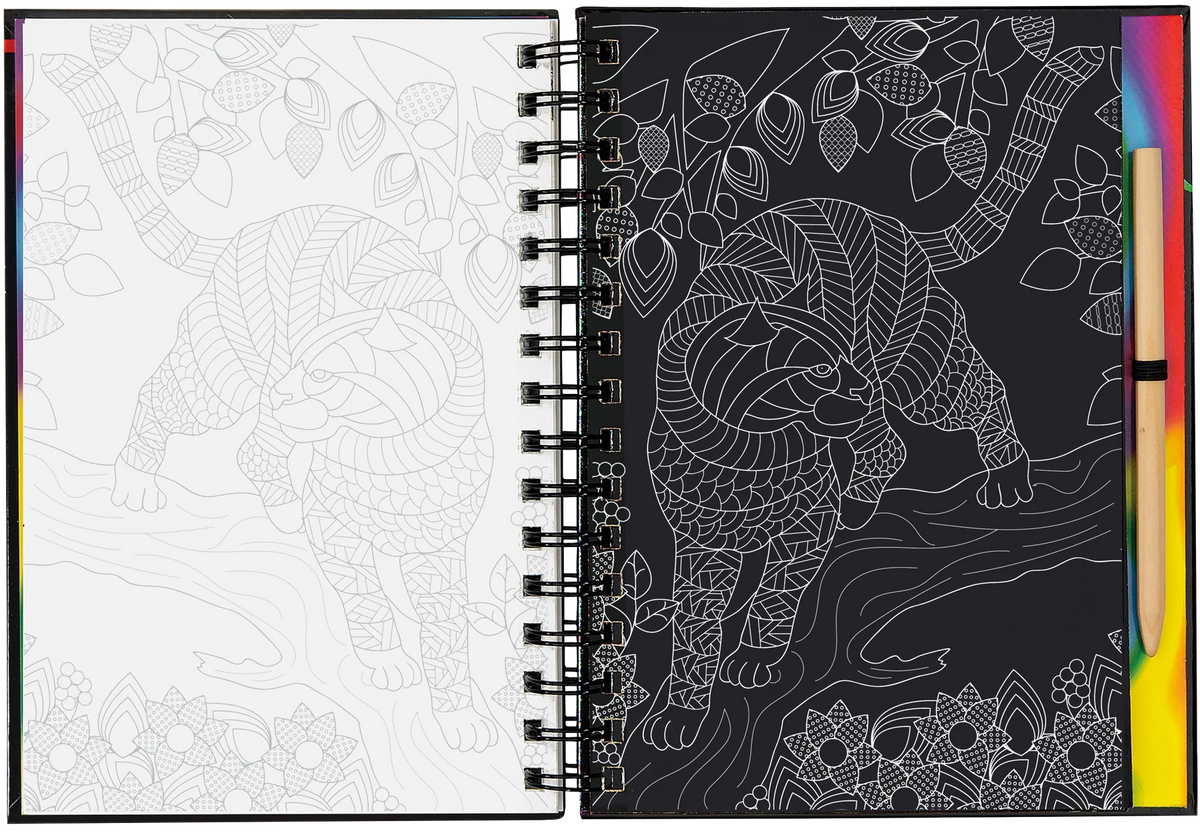 Scratch & Sketch Book - Extreme Animals