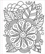 Large Print Colouring Book- Colour Me Calm