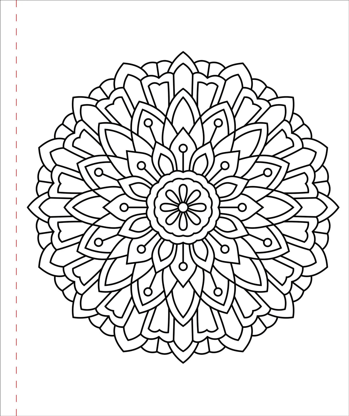 Large Print Colouring Book- Colour Me Calm