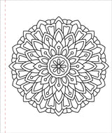 Large Print Colouring Book- Colour Me Calm