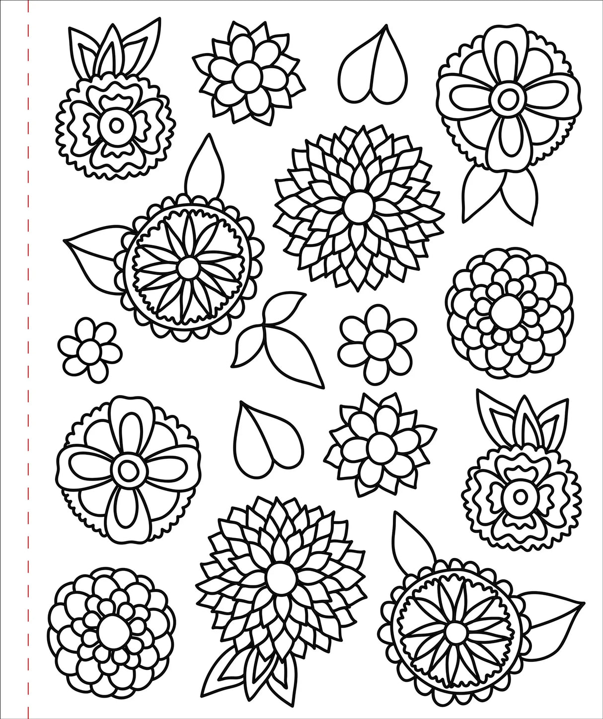 Large Print Colouring Book- Colour Me Calm