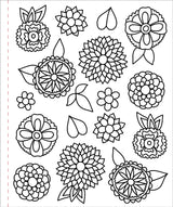 Large Print Colouring Book- Colour Me Calm