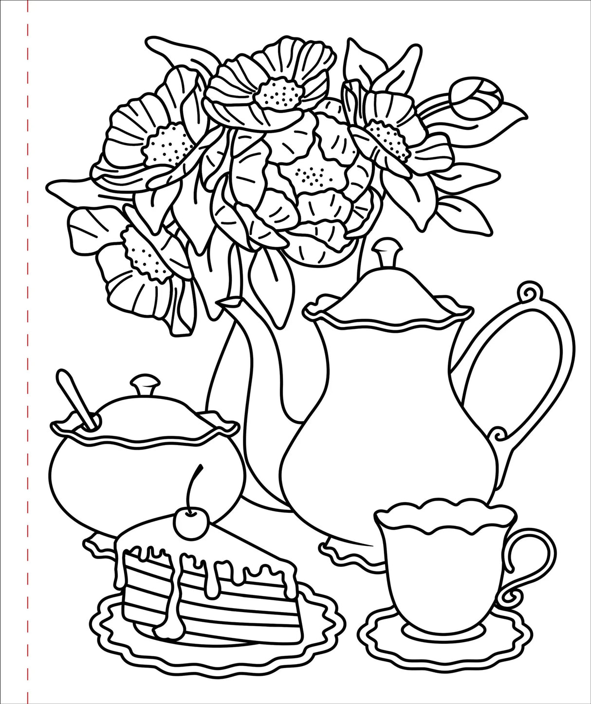 Easy Breezy Colouring  Book - Home Sweet Home