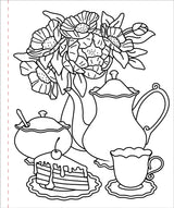 Easy Breezy Colouring  Book - Home Sweet Home