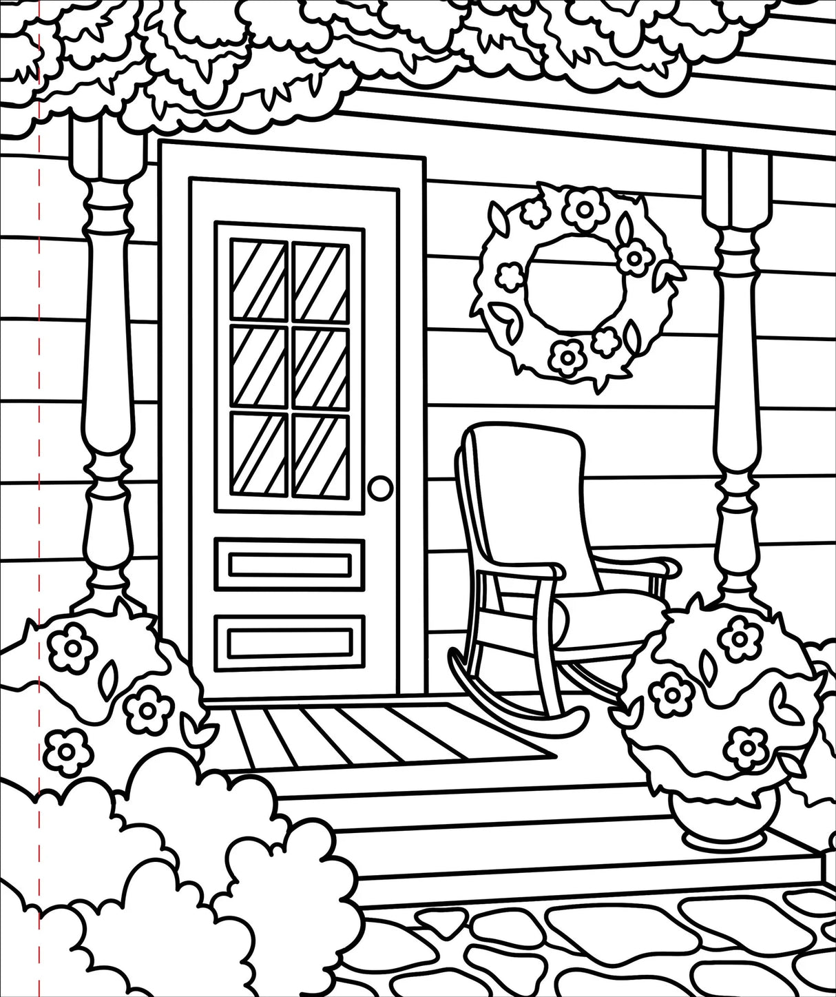 Easy Breezy Colouring  Book - Home Sweet Home