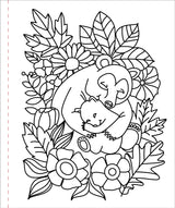Easy Breezy Colouring  Book - Home Sweet Home