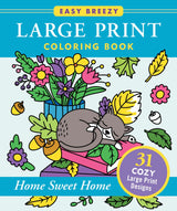 Easy Breezy Colouring  Book - Home Sweet Home