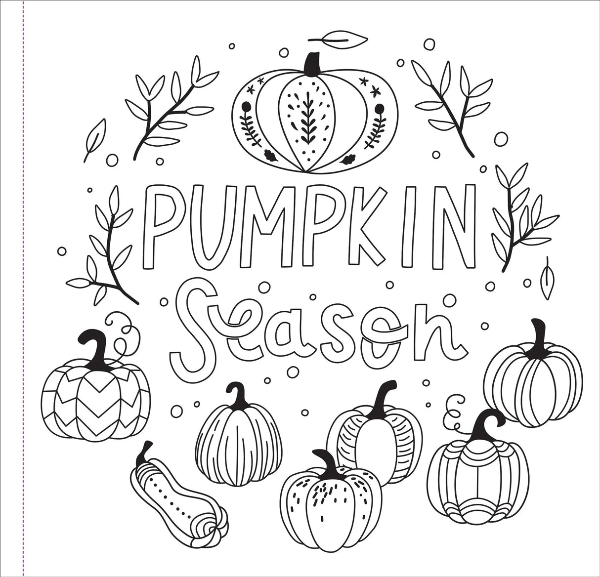 Artist's Colouring Book - Autumn Dreams