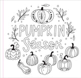 Artist's Colouring Book - Autumn Dreams