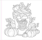 Artist's Colouring Book - Autumn Dreams