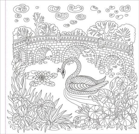 Adult Colouring Book - Enchanted Kingdom