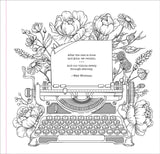 Artist's Colouring Book - Ephemera