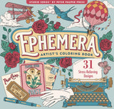 Artist's Colouring Book - Ephemera
