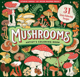 Artist's Colouring Book - Mushrooms