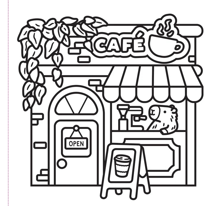 Colouring Book - Cozy & Comfy