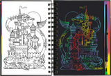 Scratch & Sketch Book - Extreme Dragons
