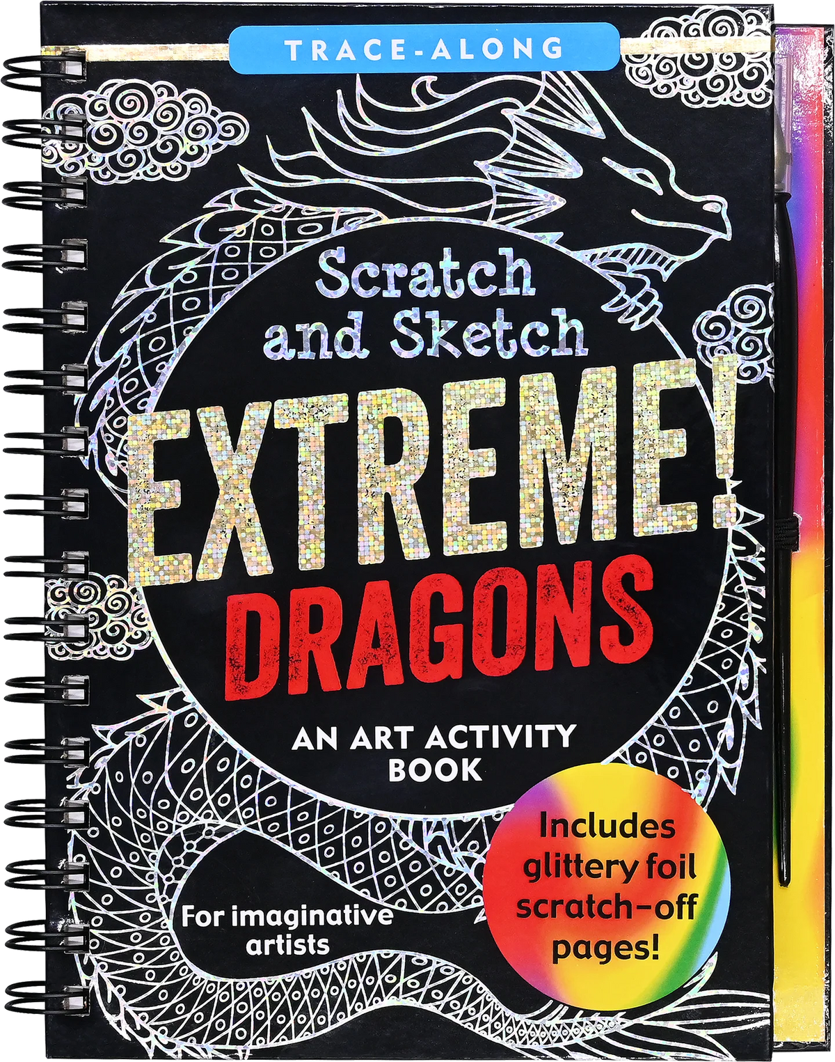 Scratch & Sketch Book - Extreme Dragons