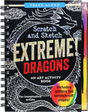 Scratch & Sketch Book - Extreme Dragons