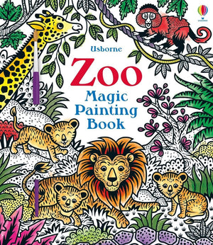 Zoo Magic Painting Book Usborne