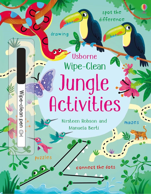 Wipe Clean Jungle Activities