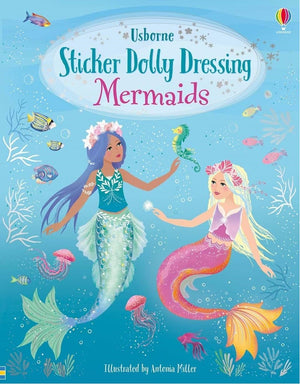 Sticker Dolly Dressing Mermaids Sticker Book Usborne