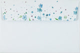 Writing Set - Blue Flowers