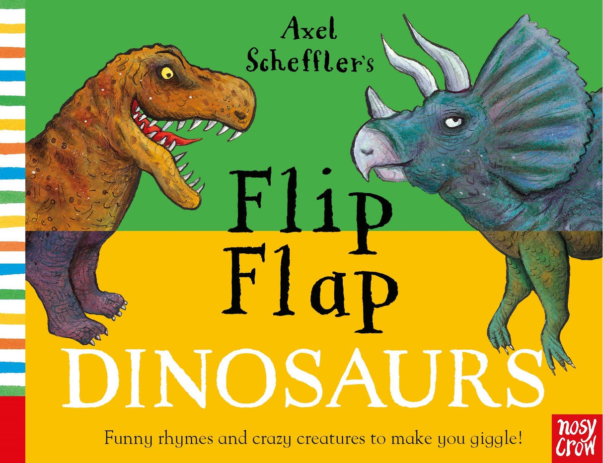 Flip Flap Dinosaurs Book Axel Scheffler
